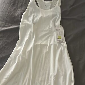 NWT Athleta White Match Point Dress